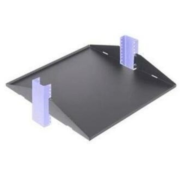 Rack Solutions 2Post Fixed Shelf 29In Vented, Flange Do 3USHL-022FULL-29DV